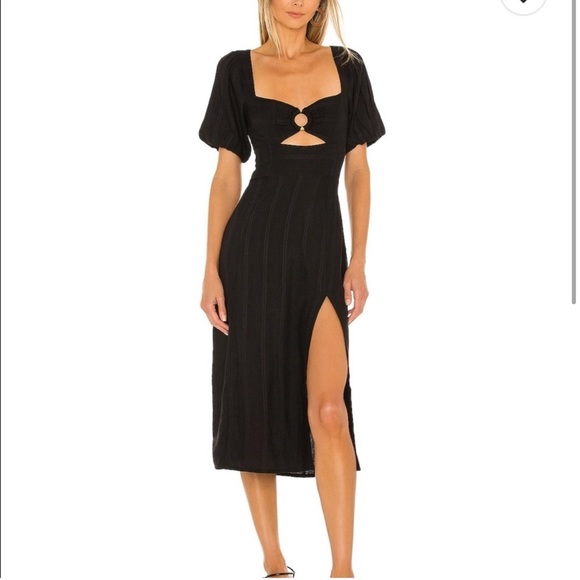 L Space sienna cutout dress size XL black - Picture 1 of 4